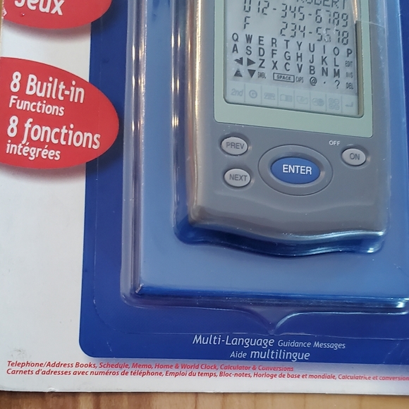 New! Vintage Dream - SHARP ZQ-P10B Electronic Organizer - Picture 2 of 5